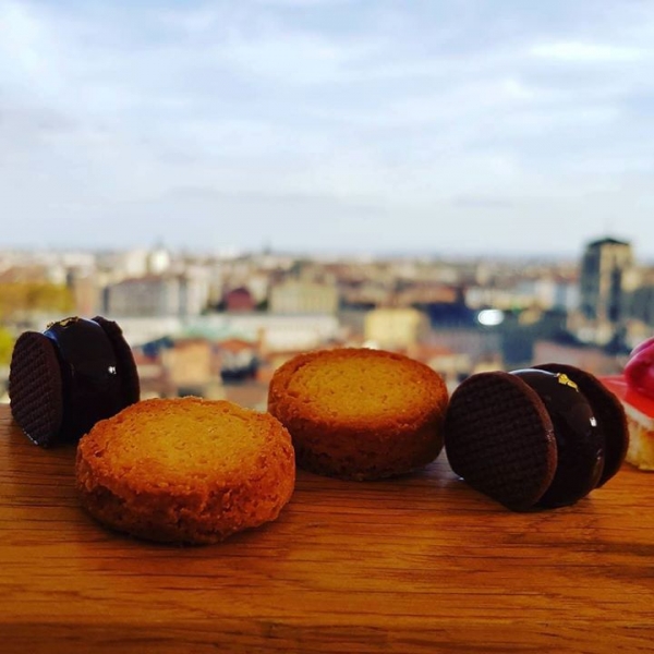 Biscuits with a view. More great