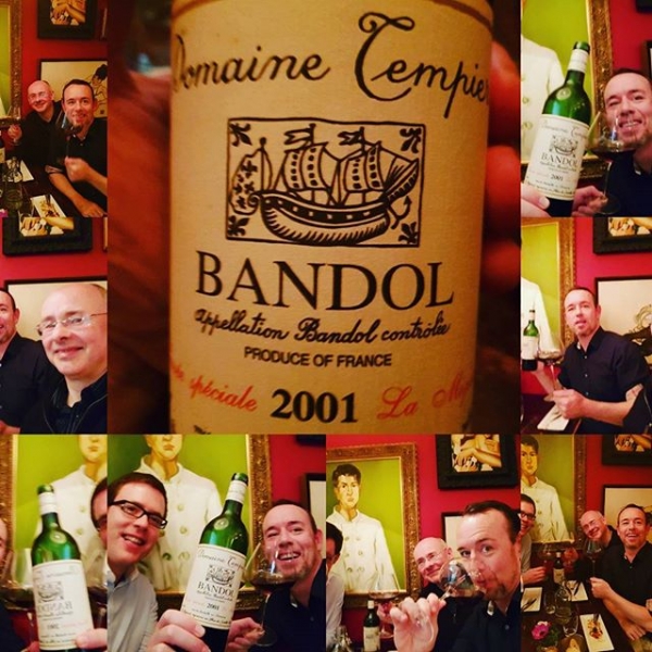 What a journey. What a wine list. Wine ans friends