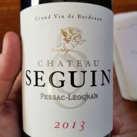 Ch&acirc;teau Seguin #pessacleognon #2013 red fruit